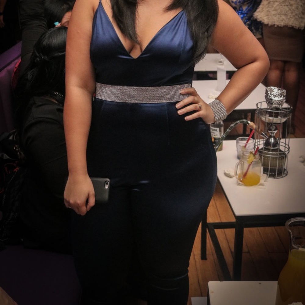 Lori Satin Jumpsuit